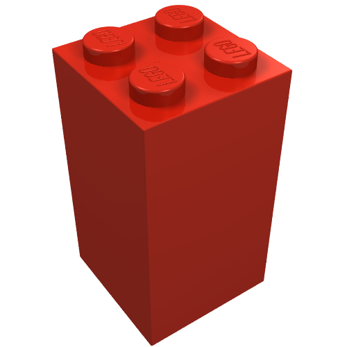 Part 30145 - Brick 2 x 2 x 3 - De BrickPlaats