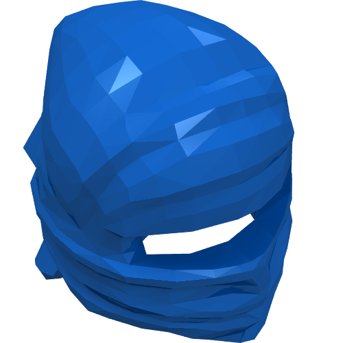 Part 30177 - Minifigure, Headgear Ninja Wrap - De BrickPlaats