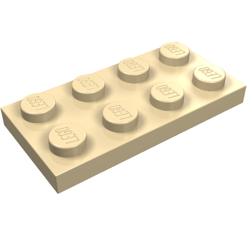 Part 3020 - Plate 2 x 4 - De BrickPlaats
