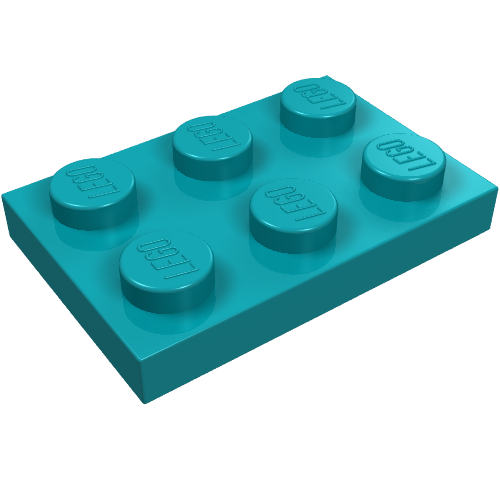 Part 3021 - Plate 2 x 3 - De BrickPlaats