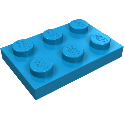 Part 3021 - Plate 2 x 3 - De BrickPlaats