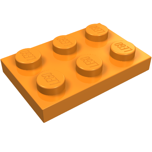 Part 3021 - Plate 2 x 3 - De BrickPlaats