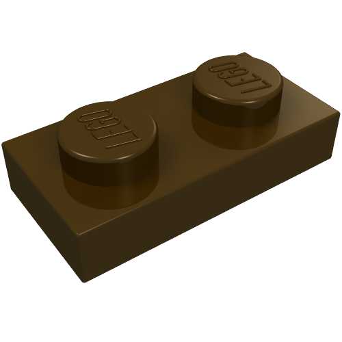 Part 3023 - Plate 1 x 2 - De BrickPlaats