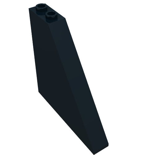 Part 30249 - Slope 55 6 x 1 x 5 without Bottom Stud Holders - De BrickPlaats