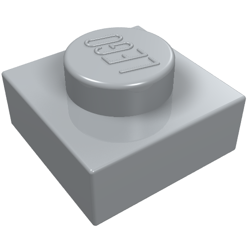 Part 3024 - Plate 1 x 1 - De BrickPlaats