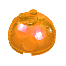 Part 30286 - Rock 4 x 4 Arctic Globe, Top - De BrickPlaats