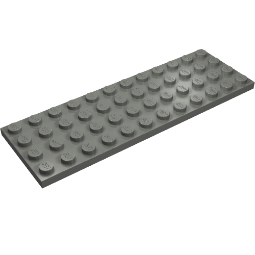 Part 3029 - Plate 4 x 12 - De BrickPlaats