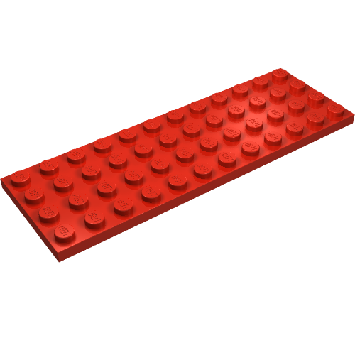 Part 3029 - Plate 4 x 12 - De BrickPlaats