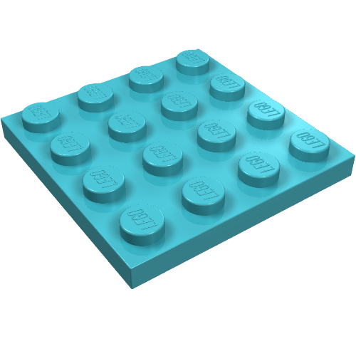 Part 3031 - Plate 4 x 4 - De BrickPlaats