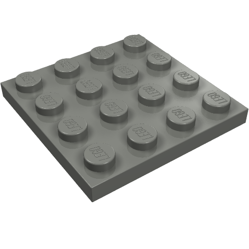 Part 3031 - Plate 4 x 4 - De BrickPlaats