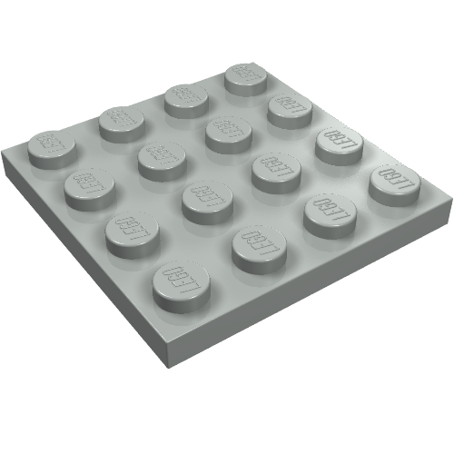 Part 3031 - Plate 4 x 4 - De BrickPlaats