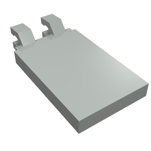 Part 30350a - Tile, Modified 2 x 3 with 2 Clips Angled - De BrickPlaats
