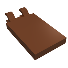 Part 30350b - Tile, Modified 2 x 3 with 2 Open O Clips - De BrickPlaats