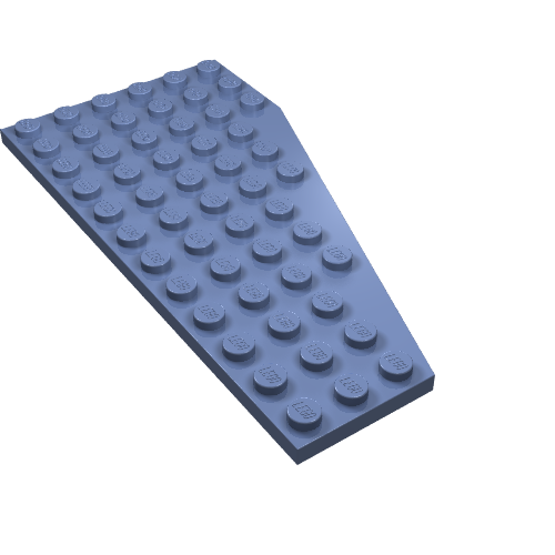 Part 30355 - Wedge, Plate 12 x 6 Left - De BrickPlaats