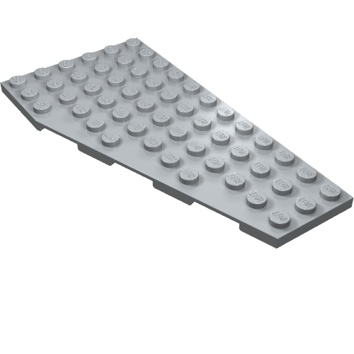 Part 30356 - Wedge, Plate 12 x 6 Right - De BrickPlaats
