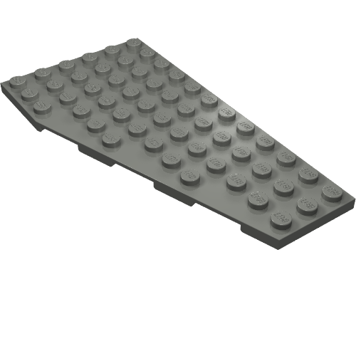 Part 30356 - Wedge, Plate 12 x 6 Right - De BrickPlaats