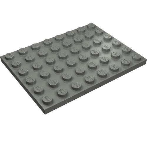 Part 3036 - Plate 6 x 8 - De BrickPlaats