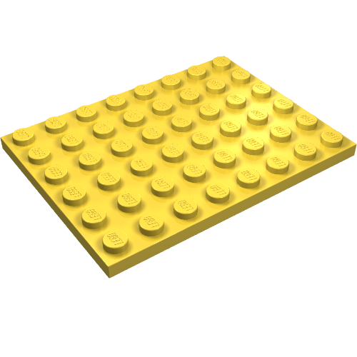 Part 3036 - Plate 6 x 8 - De BrickPlaats