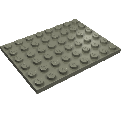 Part 3036 - Plate 6 x 8 - De BrickPlaats