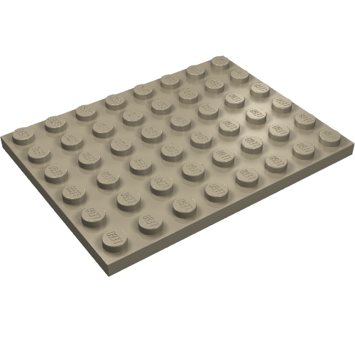 Part 3036 - Plate 6 x 8 - De BrickPlaats