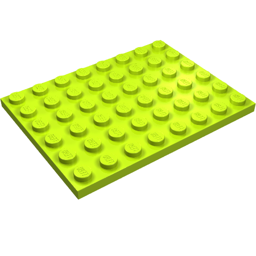 Part 3036 - Plate 6 x 8 - De BrickPlaats