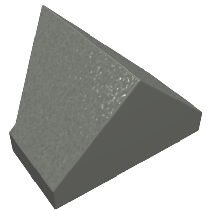 Part 3049c - Slope 45 2 x 1 Double / Inverted with Bottom Stud Holder - De BrickPlaats