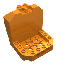 Part 30619 - Cockpit 6 x 6 x 5 with Hinge - De BrickPlaats