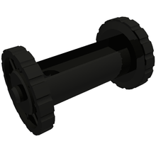 Part 30635 - String Reel 1 x 4 x 2 Drum with Friction Spokes - De BrickPlaats