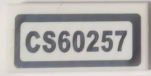 Part 3069pb1060 - Tile 1 x 2 with 'CS60257' Pattern (Sticker) - Set 60257 - De BrickPlaats