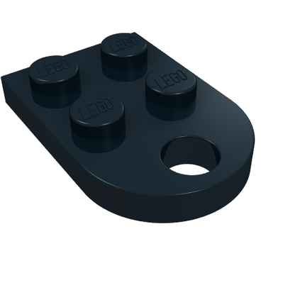 Part 3176 - Plate, Modified 2 x 3 with Hole - De BrickPlaats