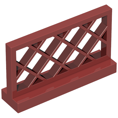 Part 3185 - Fence 1 x 4 x 2 Lattice - De BrickPlaats
