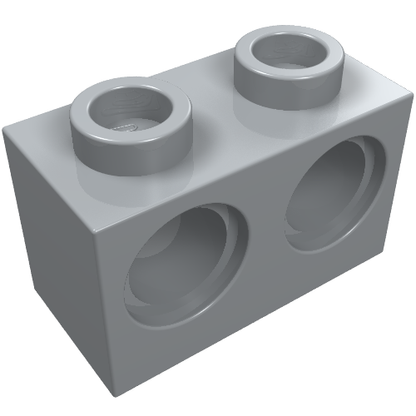 Part 32000 - Technic, Brick 1 x 2 with Holes - De BrickPlaats