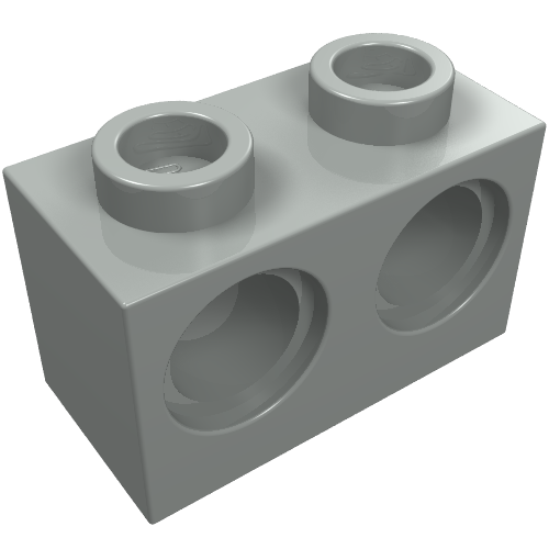 Part 32000 - Technic, Brick 1 x 2 with Holes - De BrickPlaats