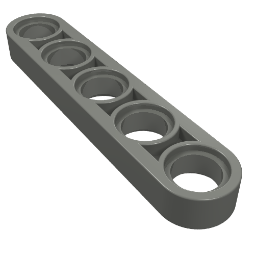 Part 32017 - Technic, Liftarm Thin 1 x 5 - De BrickPlaats