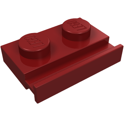 Part 32028 - Plate, Modified 1 x 2 with Door Rail - De BrickPlaats