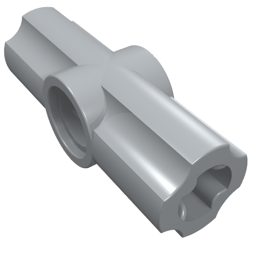 Part 32034 - Technic, Axle and Pin Connector Angled #2 - 180 degrees - De BrickPlaats