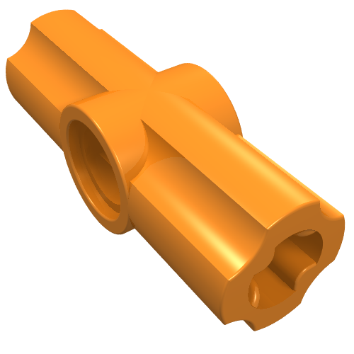 Part 32034 - Technic, Axle and Pin Connector Angled #2 - 180 degrees - De BrickPlaats