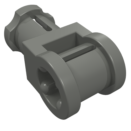 Part 32039 - Technic, Axle Connector with Axle Hole - De BrickPlaats