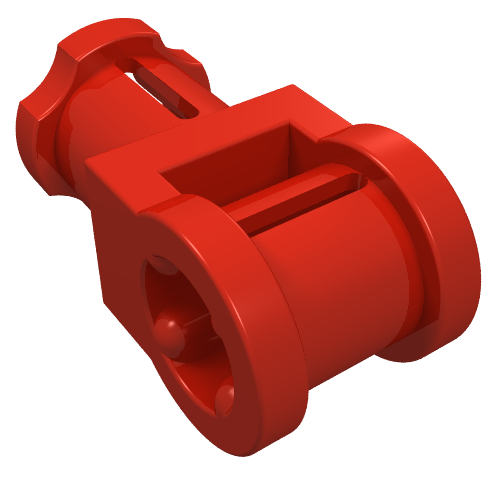 Part 32039 - Technic, Axle Connector with Axle Hole - De BrickPlaats