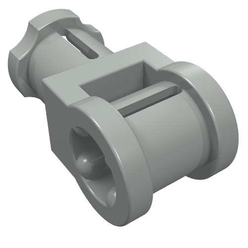 Part 32039 - Technic, Axle Connector with Axle Hole - De BrickPlaats