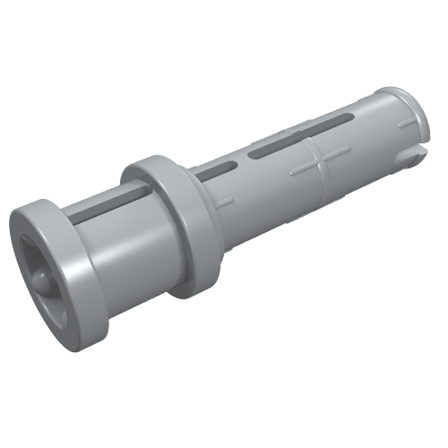 Part 32054 - Technic, Pin 3L with Friction Ridges and Stop Bush - De BrickPlaats