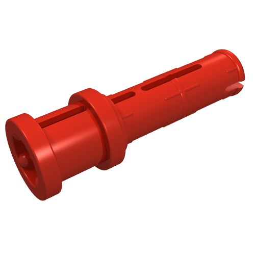 Part 32054 - Technic, Pin 3L with Friction Ridges and Stop Bush - De BrickPlaats
