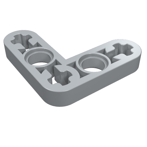 Part 32056 - Technic, Liftarm, Modified Bent Thin L-Shape 3 x 3 - De BrickPlaats