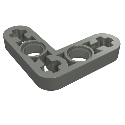 Part 32056 - Technic, Liftarm, Modified Bent Thin L-Shape 3 x 3 - De BrickPlaats