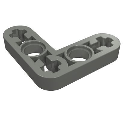 Part 32056 - Technic, Liftarm, Modified Bent Thin L-Shape 3 x 3 - De BrickPlaats