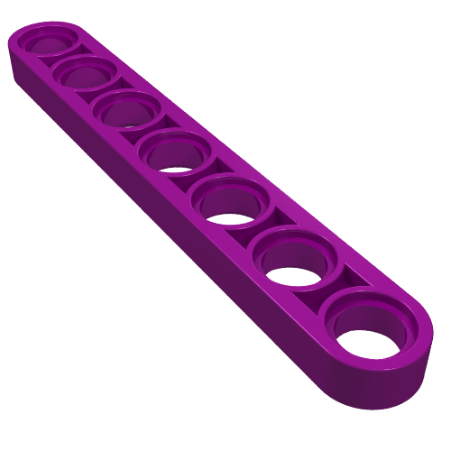 Part 32065 - Technic, Liftarm Thin 1 x 7 - De BrickPlaats