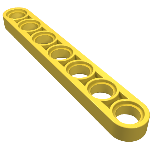 Part 32065 - Technic, Liftarm Thin 1 x 7 - De BrickPlaats