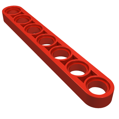Part 32065 - Technic, Liftarm Thin 1 x 7 - De BrickPlaats