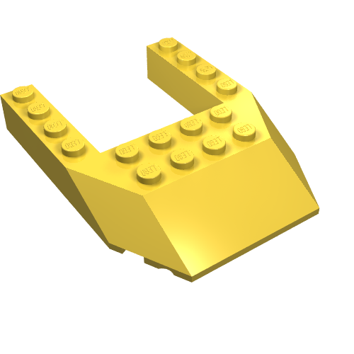 Part 32084 - Wedge 6 x 8 Cutout - De BrickPlaats