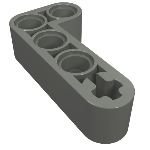 Part 32140 - Technic, Liftarm, Modified Bent Thick L-Shape 2 x 4 - De BrickPlaats